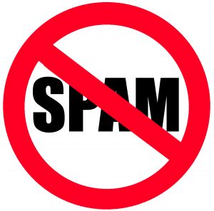 No Spam stop spam