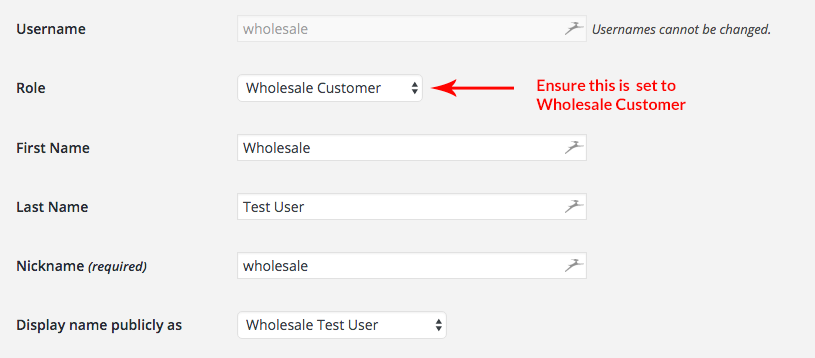 Wholesale Test User