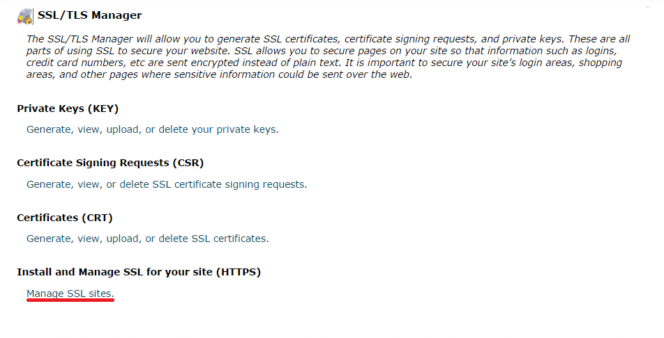 cPanel Install WooCommerce SSL Certificate