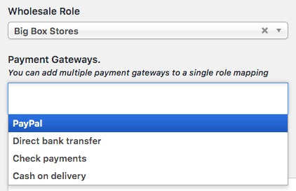 Selecting a payment gateway. 