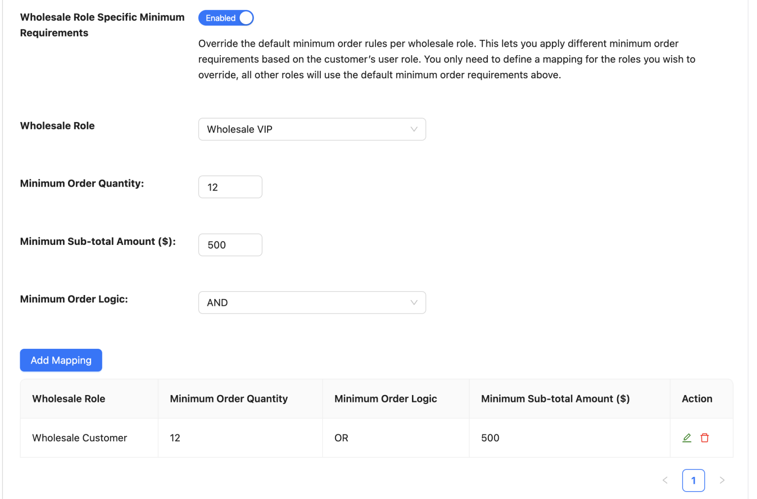 How To Set Minimum Order Requirements For Wholesale Customers