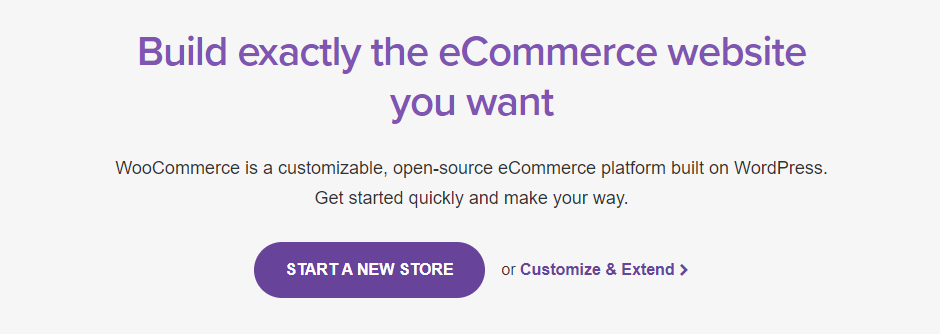 The WooCommerce plugin