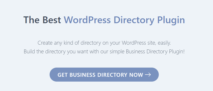 Business Directory Plugin