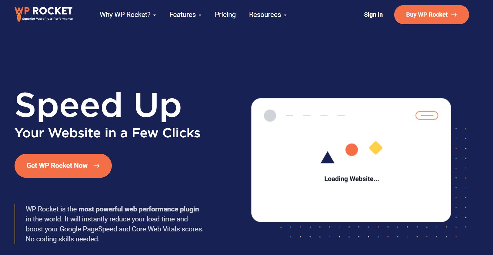 WP Rocket caching plugin