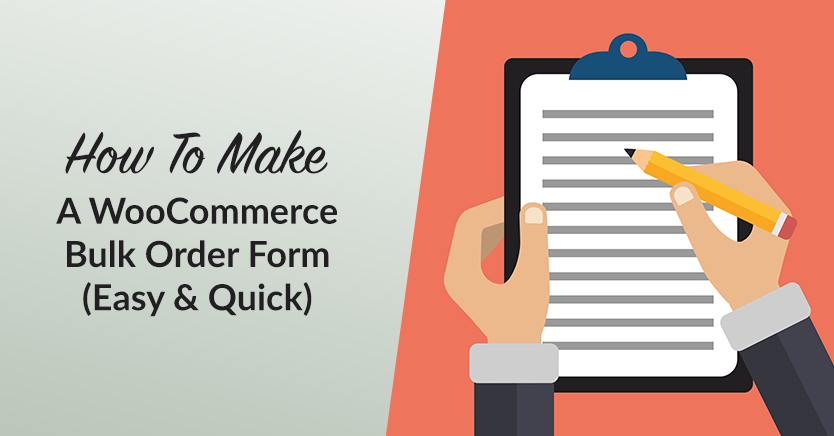How To Make A WooCommerce Bulk Order Form (Easy & Quick)