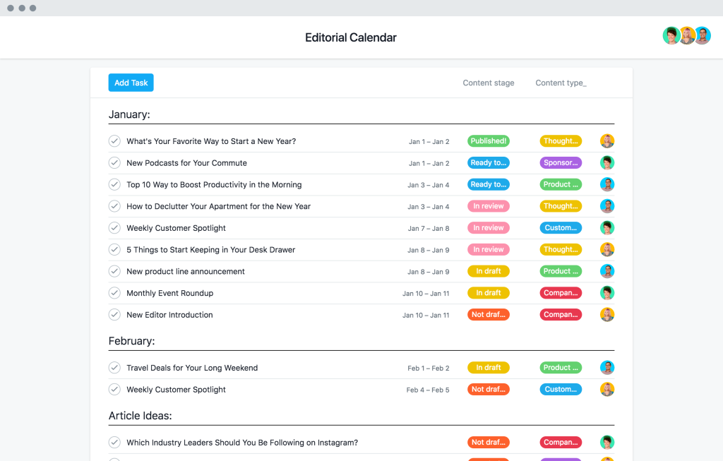 Regularly planning and scheduling fresh content is crucial to a good content marketing strategy