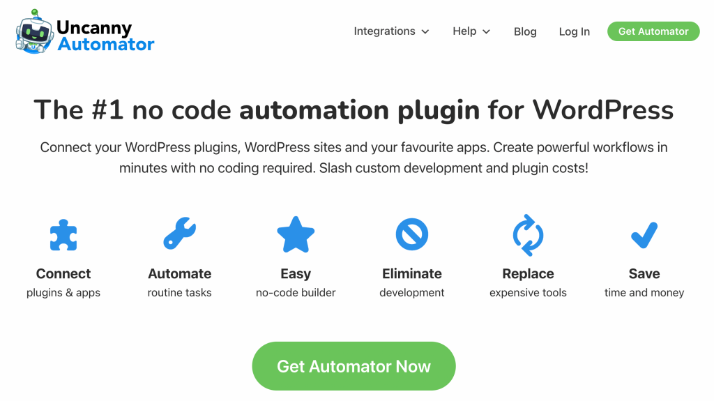 The Uncanny Automator plugin