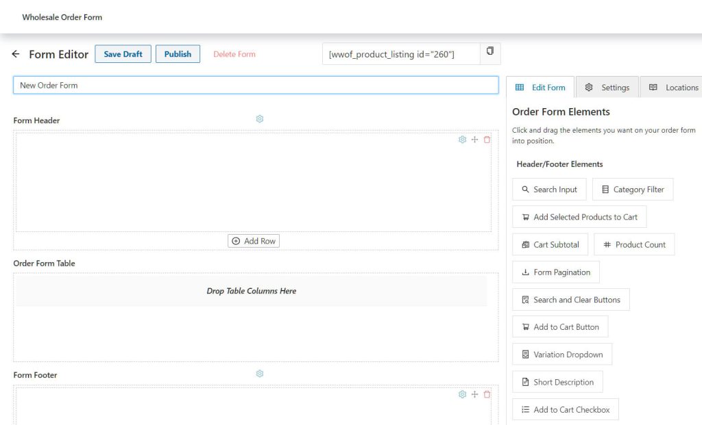 creating a wholesale order form is essential to effective wholesale order management