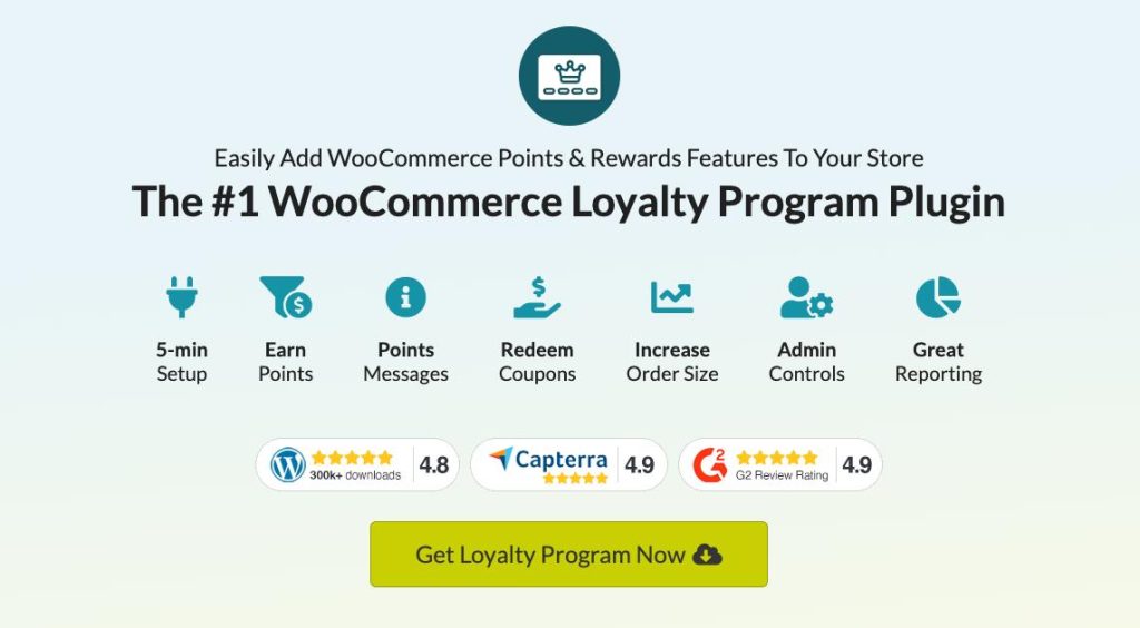 WooCommerce loyalty program