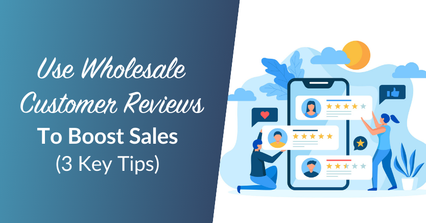 Use Wholesale Customer Reviews To Boost Sales: 3 Key Tips