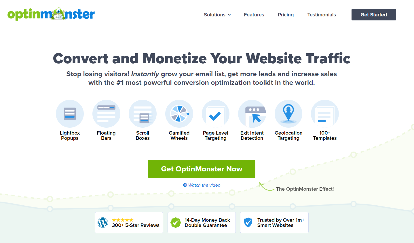 optinmonster - Wholesale Suite OptinMonster website homepage