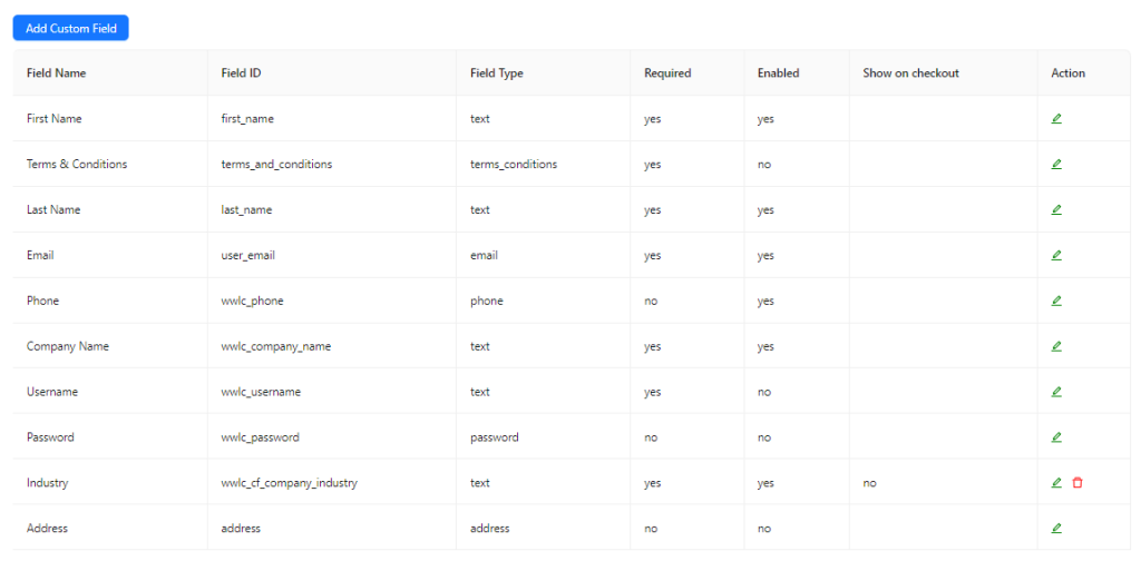 Screenshot of Wholesale Lead Capture's new registration form builder 