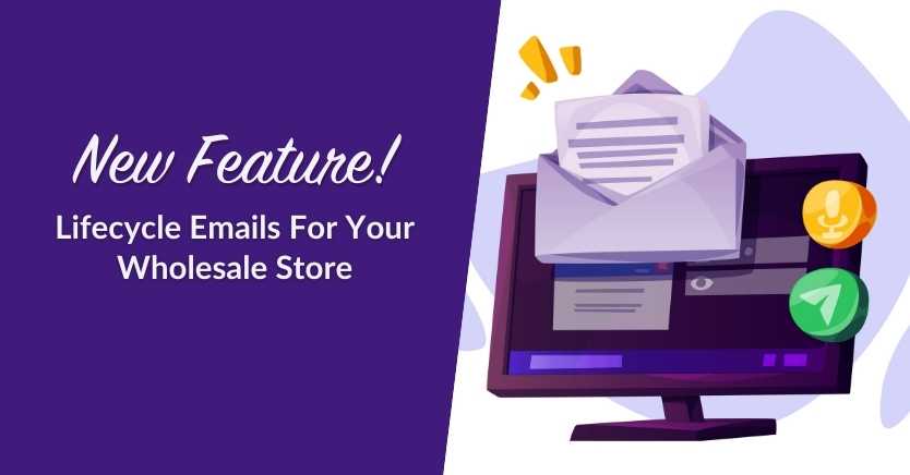 New Feature! Lifecycle Emails For Your Wholesale Store