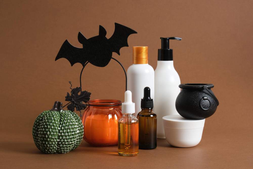 Halloween-themed beauty and skincare products