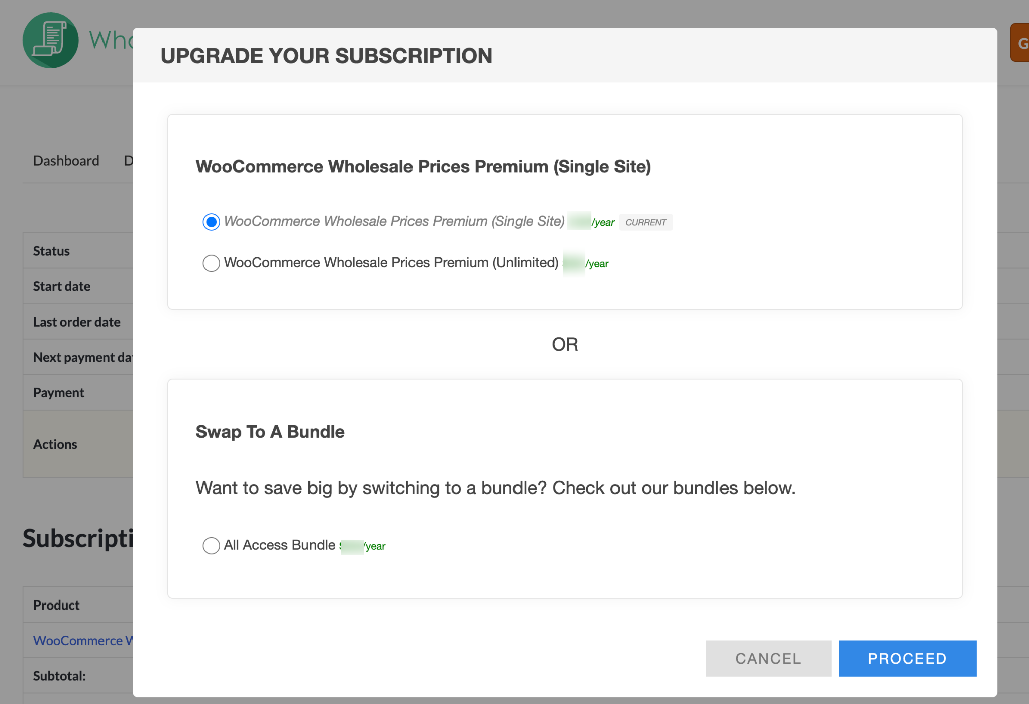 How To Upgrade Plugin License? - Wholesale Suite