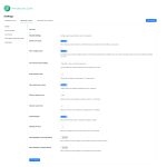 Wholesale Quotes general settings screen with toggles for cart-to-quote, multiple quotes, quote expiration, and message settings