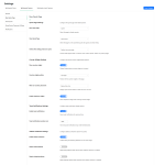 Wholesale Quotes new quote page settings showing page selectors and options for counter widget, notifications, and address fields