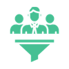 Group of people around a conference table, symbolizing a team meeting or committee discussion.