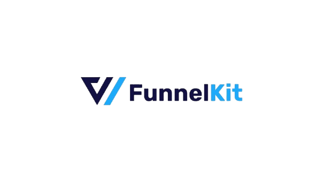 maxresdefault-removebg-preview - Wholesale Suite Logo FunnelKit z trójkątnym emblematem obok słowa FunnelKit na czarnym tle.